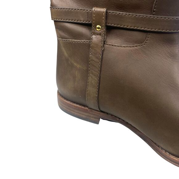 Coach Women’s Monday Brown Leather Harness Riding Boot Size US 6.5 B - Picture 12 of 13